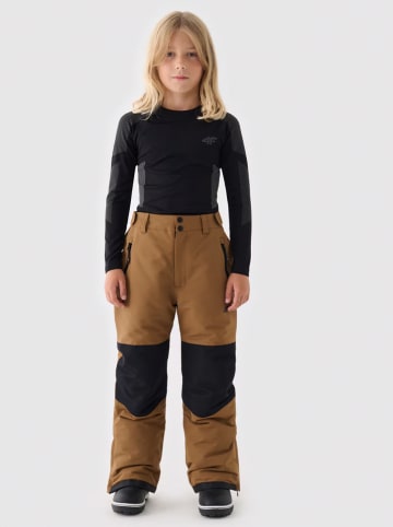 4F Ski-/ Snowboardhose in Hellbraun