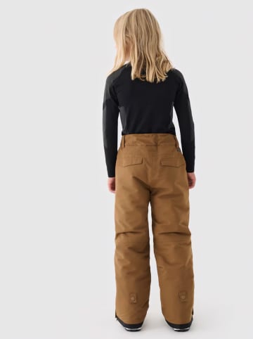 4F Ski-/snowboardbroek lichtbruin