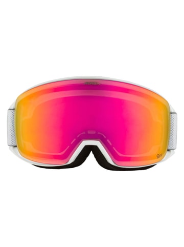 Alpina Ski-/ Snowboardbrille "Nakiska-Q-Lite" in Weiß/ Lila