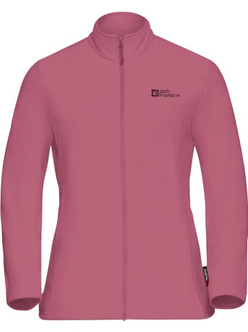 Jack Wolfskin Kurtka polarowa "Taunus" w kolorze jagodowym