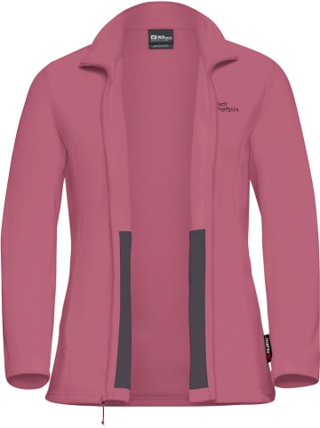 Jack Wolfskin Kurtka polarowa "Taunus" w kolorze jagodowym