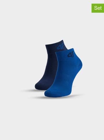 4F 2er-Set: Socken in Blau/ Schwarz
