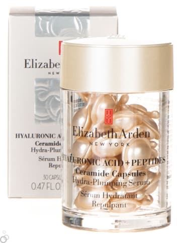 Elizabeth Arden Gesichtsserum "Ceramide Hyaluronic Acid + Peptides" - 30 Kapseln/ 14 ml