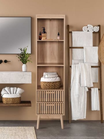 THE HOME DECO FACTORY Standregal "Klaus" in Braun - (B)40 x (H)160 x (T)30 cm