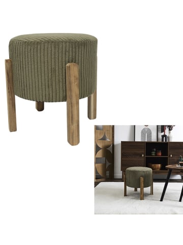 THE HOME DECO FACTORY Kruk kaki - (H)35 x Ø 35 cm