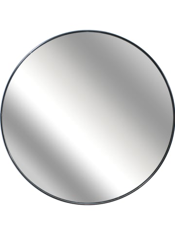 THE HOME DECO FACTORY Spiegel zwart - Ø 55 cm