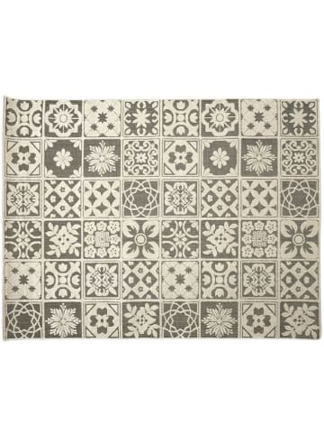 THE HOME DECO FACTORY Kurzflor-Teppich "Lisbonne" in Beige - (L)200 x (B)150 cm