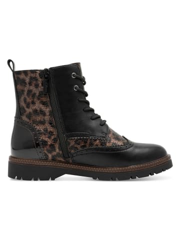 s.Oliver Boots in Schwarz/ Braun
