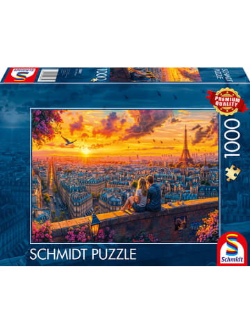 Schmidt Spiele 1.000tlg. Puzzle "Pariser Dachgeflüster" - ab 14 Jahren