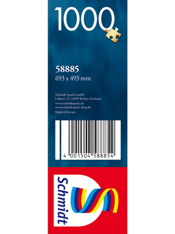 Schmidt Spiele 1.000tlg. Puzzle "Pariser Dachgeflüster" - ab 14 Jahren