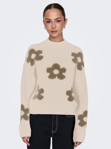 JDY Pullover in Beige