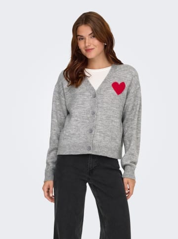 JDY Cardigan in Grau