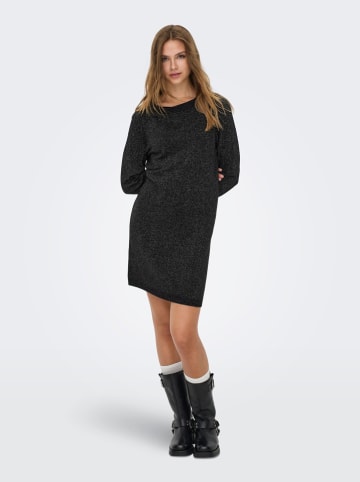 JDY Strickleid in Anthrazit