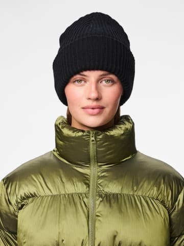 Pieces Gebreide muts zwart