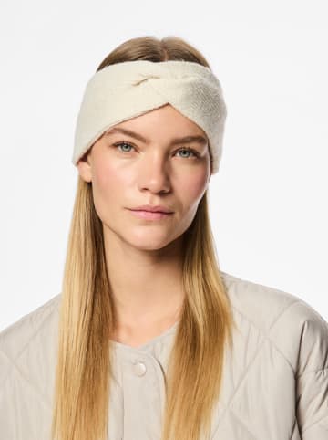 Pieces 2er-Set: Stirnbänder in Creme/ Schwarz