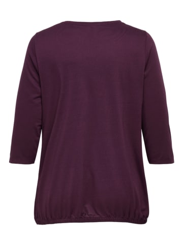 ONLY Carmakoma Bluse in Lila