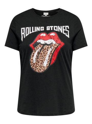 ONLY Carmakoma Koszulka w kolorze czarnym