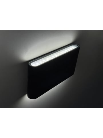 FISCHER & HONSEL LED-Außenleuchte "Scone" in Schwarz - (B)17,5 x (H)9 x (T)3 cm