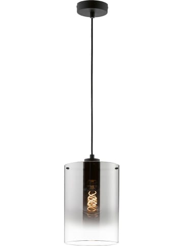 FISCHER & HONSEL Hanglamp "Samu" grijs - (H)150 x Ø 18 cm