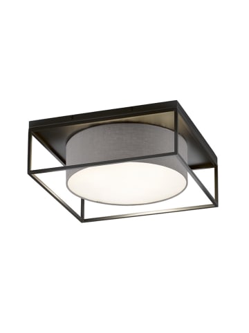 FISCHER & HONSEL Plafonnière zwart - (B)60 x (H)60 cm