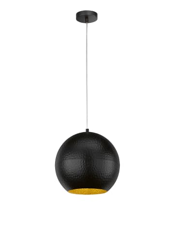 FISCHER & HONSEL Hängeleuchte in Schwarz - Ø 30 cm