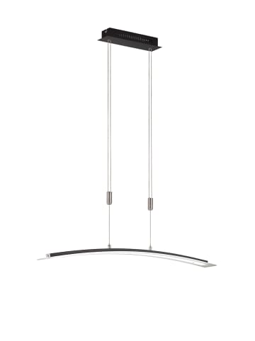 FISCHER & HONSEL LED-Hängeleuchte in Silber - (B)90 x (H)80 cm