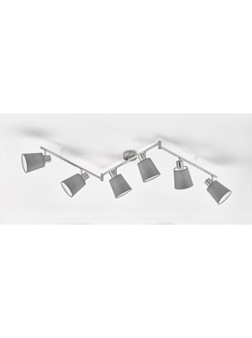 FISCHER & HONSEL Plafonnière grijs - (L)145 x (B)11 cm