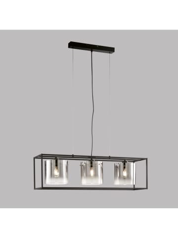FISCHER & HONSEL Plafonnière "Samu" zwart - (B)90 x (H)150 x (D)23 cm