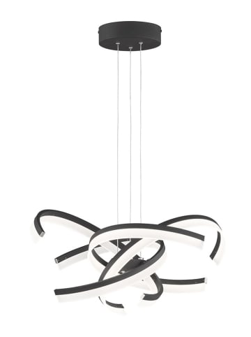 FISCHER & HONSEL Ledhanglamp zwart - Ø 65 cm