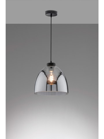 FISCHER & HONSEL Hängeleuchte "Ren" in Grau - Ø 28 cm
