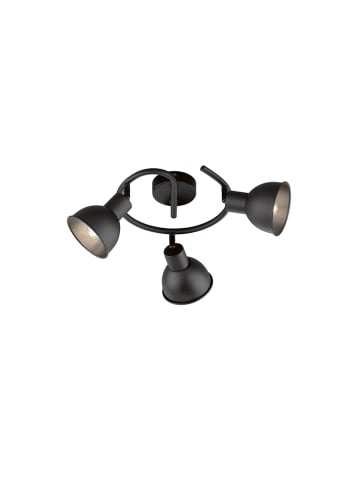 FISCHER & HONSEL Deckenleuchte in Schwarz - Ø 35 cm