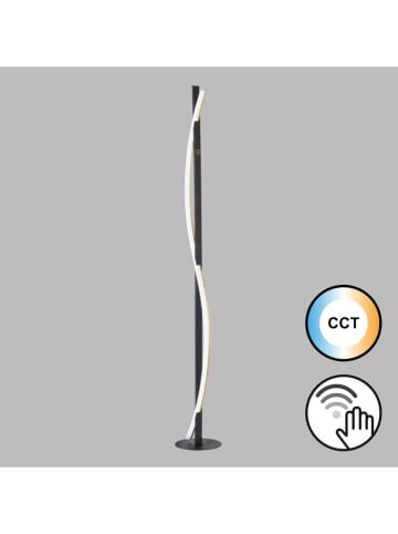 FISCHER & HONSEL Staande lamp "Bridge" zwart - (H)160 cm x Ø 21 cm