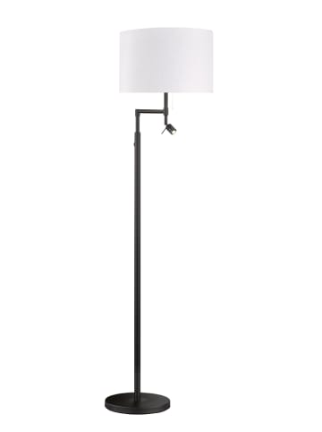 FISCHER & HONSEL Staande lamp "Theramo" zwart/wit - (H)130 x Ø 44 cm