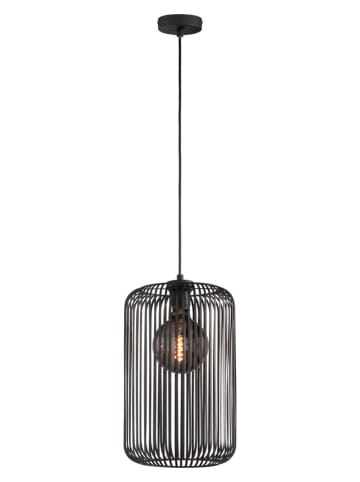 FH Lighting Pendelleuchte "Cage" in Schwarz - Ø 25 cm x (H)150 cm