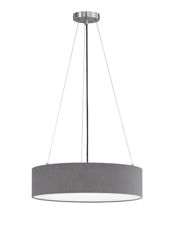 FISCHER & HONSEL Hängeleuchte "Pina" in Grau - (H)250 x Ø 50 cm