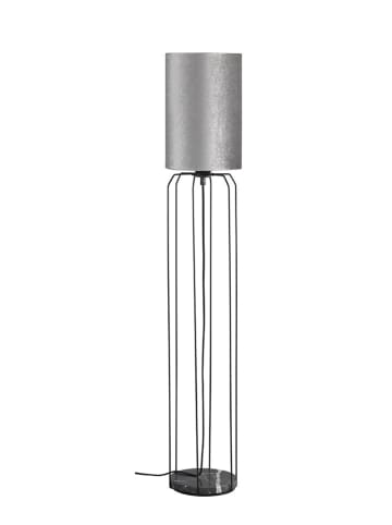 FISCHER & HONSEL Staande lamp "Grace" zilverkleurig - (H)114 x Ø 20 cm