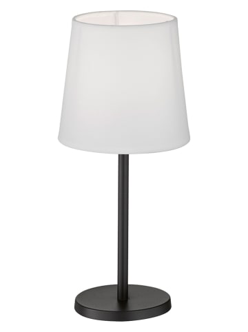FH Lighting Tafellamp "Éve" wit/zwart - (H)30 x Ø 17 cm