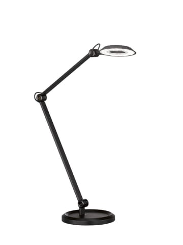 FISCHER & HONSEL Ledtafellamp "Office" zwart - (B)20 x (H)65 cm