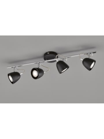 FH Lighting Deckenleuchte "Gemma" in Schwarz - (B)65 x (T)10 cm