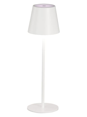 FH Lighting Ledtafellamp "Viletto" wit - (H)36,5 x Ø 11 cm