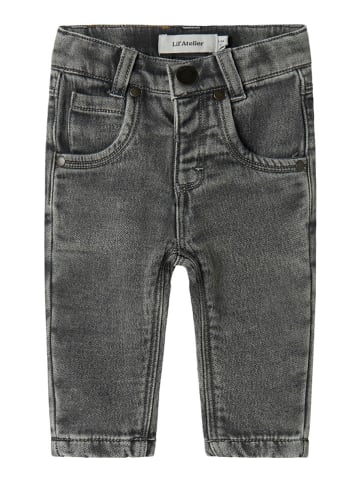 Lil Atelier Spijkerbroek "Nadie" - regular fit - grijs
