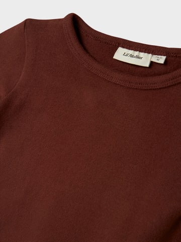 Lil Atelier Longsleeve "Thora" bruin