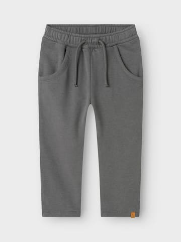 Lil Atelier Sweatbroek "London" antraciet