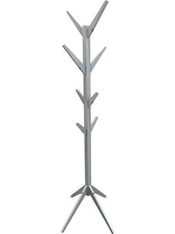 THE HOME DECO FACTORY Garderobenständer in Grau - (B)44,5 x (H)177 x (T)44,5 cm