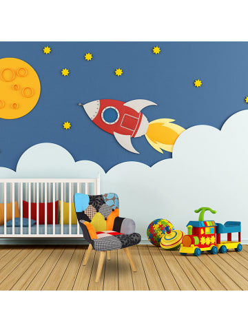 The Home Deco Kids Fotel dziecięcy "Helsinki" ze wzorem - 43,5 x 67 x 40,5 cm