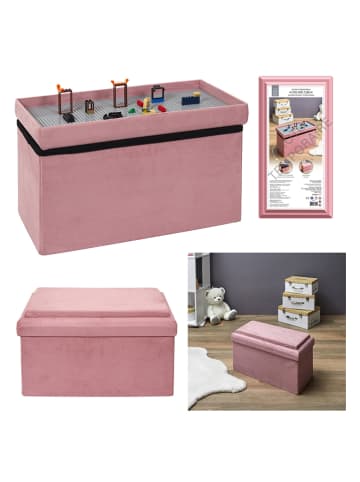 The Home Deco Kids Zitkist lichtroze - (B)52 x (H)30 x (D)27 cm