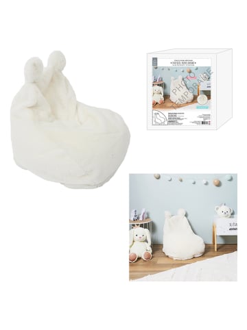 The Home Deco Kids Kindersitzsack in Weiß - (B)40 x (H)54 x (T)50 cm