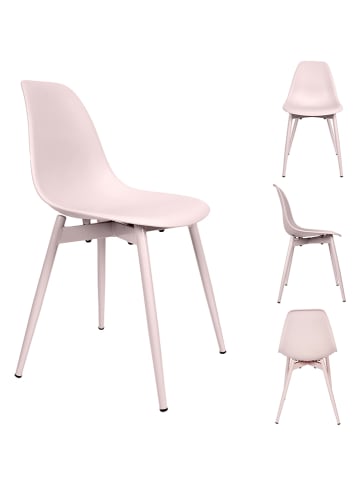 The Home Deco Kids Kinderstoel lichtroze - (B)35,7 x (H)58 x (D)31 cm