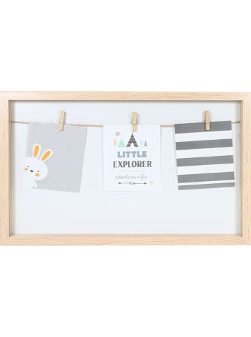 The Home Deco Kids Memoboard in Weiß - (B)43 x (H)28 cm