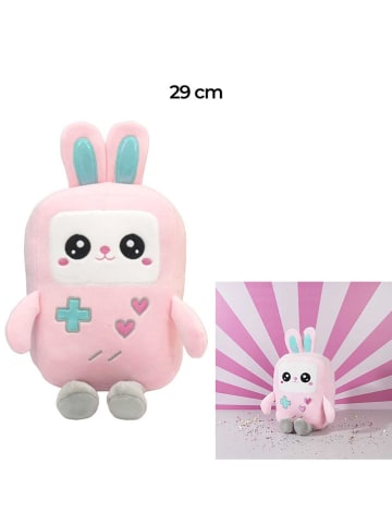 The Home Deco Kids Maskotka "Kawaii Video Game" w kolorze biało-jasnoróżowym - 0+